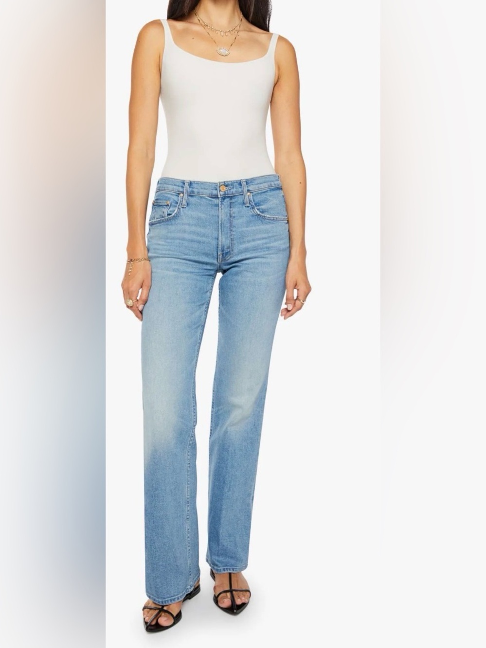 NWOT Mother The Bookie Sneak jeans size 29